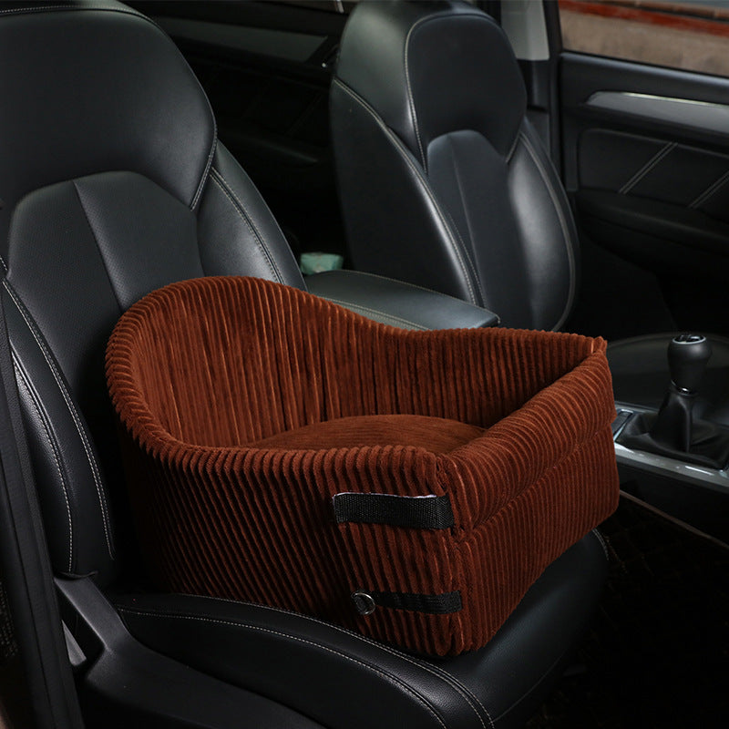 Deluxe Velvet Pet Car Seat