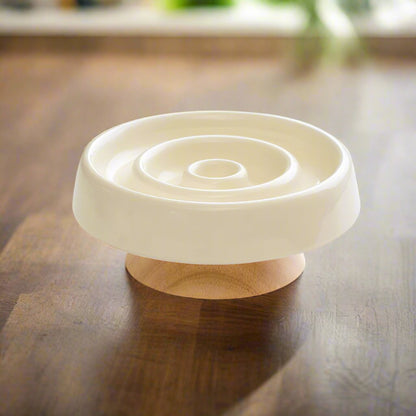 Premium Ceramic Slow Feeder Bowl