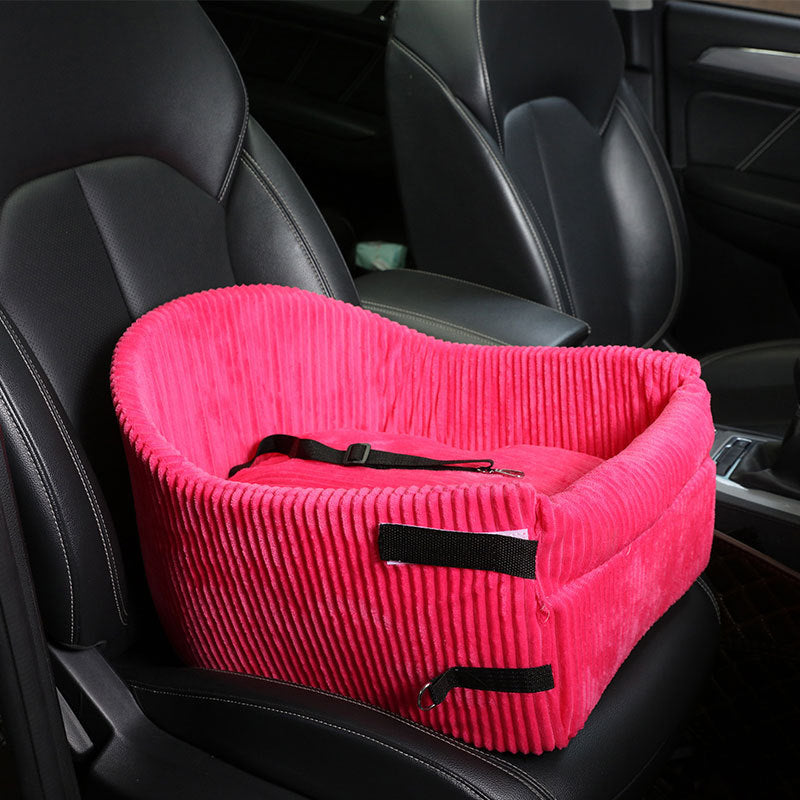 Deluxe Velvet Pet Car Seat