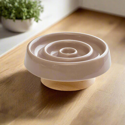 Premium Ceramic Slow Feeder Bowl