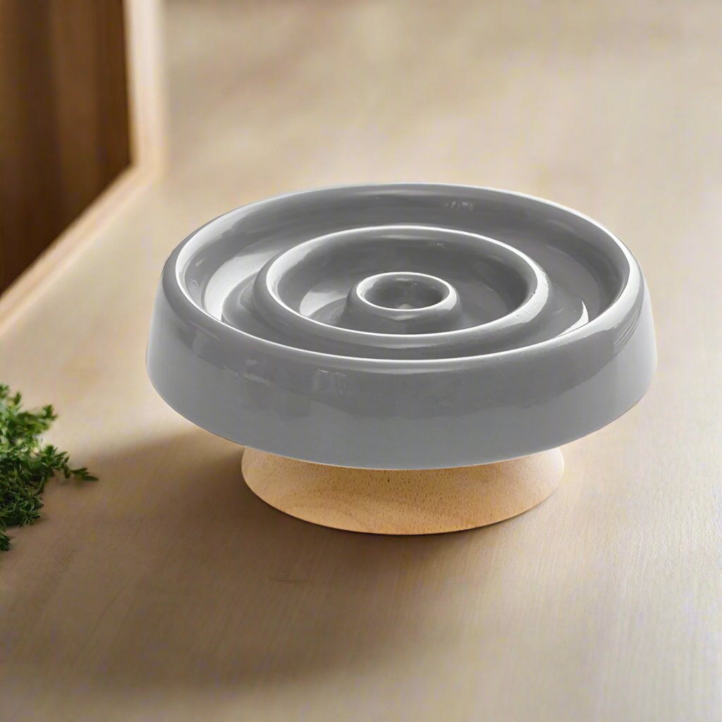 Premium Ceramic Slow Feeder Bowl